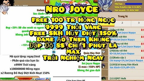 Nro Lậu Mới Nhất Ngon Như Test Vĩnh Viễn Free 9999 Thỏi Vàng 100Tr Hồng Ngọc Dame Ảo Free Skh 150%