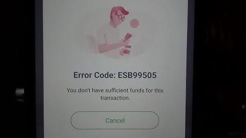 Easy Paisa Error Code ESB99505 | How To Fix Easy Paisa Error Code ESB99505 | Mr Ammar Tech