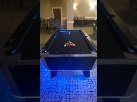 florida LED Pool Table Billiards - YouTube