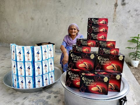 DARK FANTASY MILKSHAKE | DARK FANTASY DESSERT SHAKES | CHOCOLATE MILKSHAKE RECIPE | VEG VILLAGE FOOD