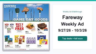 Fareway Weekly Ad (9/27/26 - 10/3/26) Best Deals