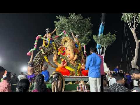 GANESH NIMAJJANAM | DAY-8 | GANESH VISARJAN AT TANK BUND 2024