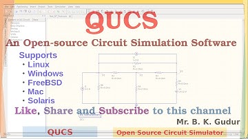 Introduction to QUCS - A Circuit Simulation Software