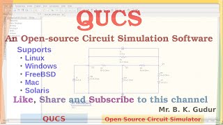 Introduction to QUCS - A Circuit Simulation Software