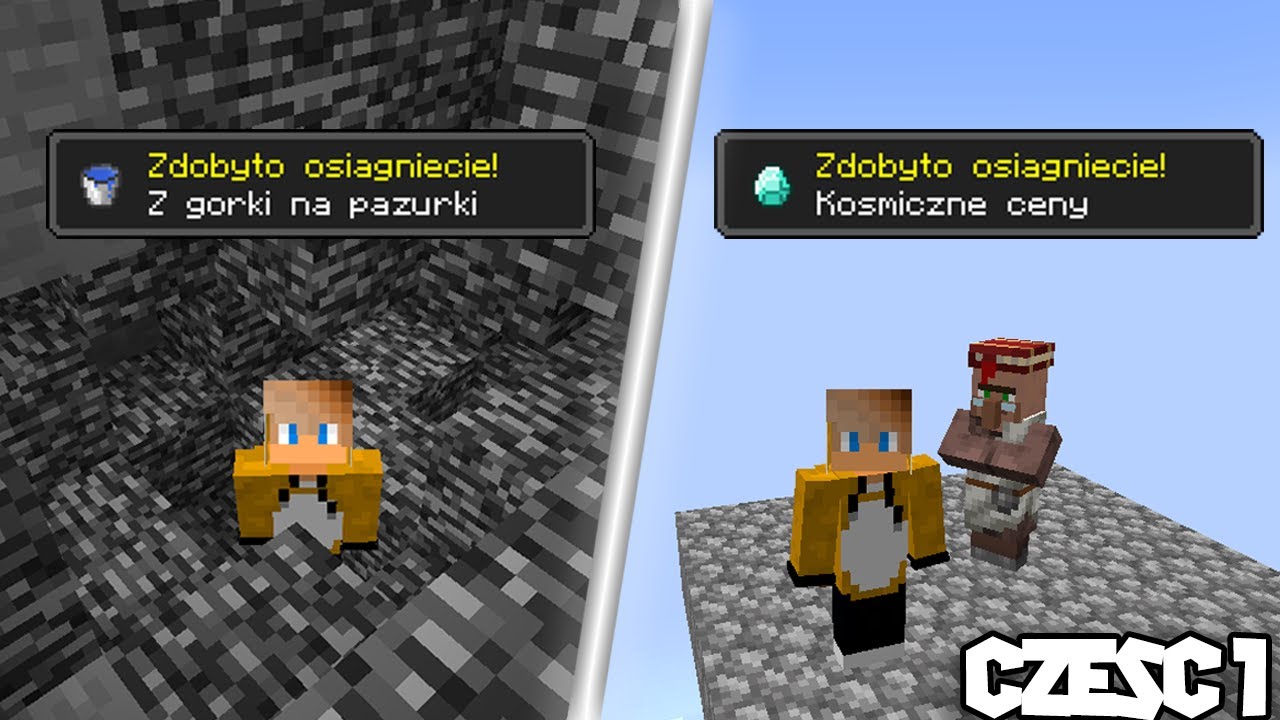 ZROBIŁEM WSZYSTKIE OSIĄGNIĘCIA w MINECRAFT | Slime SMP cz.1 - YouTube