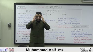 CFAP 06 || Muhammad Asif, FCA || Lecture 19