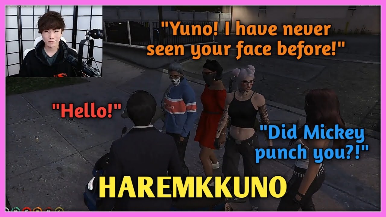 Yuno Gets Swarmed By Girls | HAREMKKUNO | GTA 5 RP NoPixel 3.0