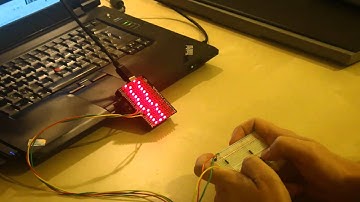 Simple game made from Arduino and LoL Shield