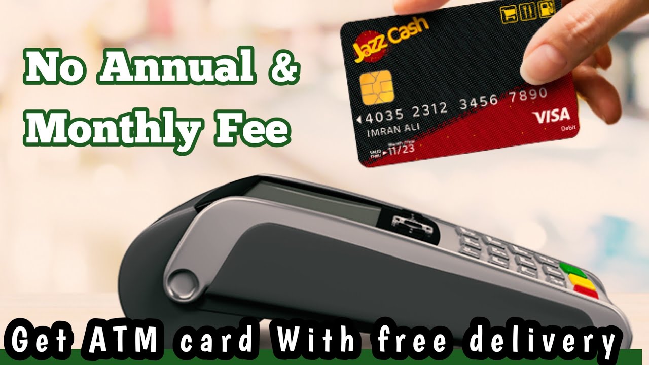 Get Jazz Cash ATM card YouTube