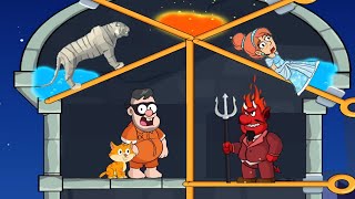 Prison Pin | Pull The Pin | Best Mobile Puzzle Game 2025 | iOS & Android Gameplay Walkthrough screenshot 1