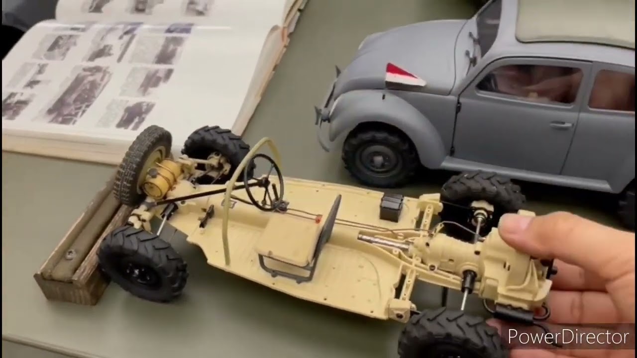 World's best Kdf VW beetle RC Typ 877 base on Rochobby 1/12 scale