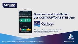 Download und Installation der App| CONTOUR DIABETES App | mg/dL | Österreich (de_AT) screenshot 3