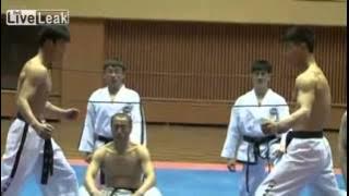 Phenomenal North Korean Taekwondo. Real martial art demonstration.