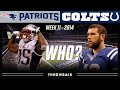 Most UNEXPECTED RB Breakout Game! (Patriots vs. Colts 2014, Week 11)