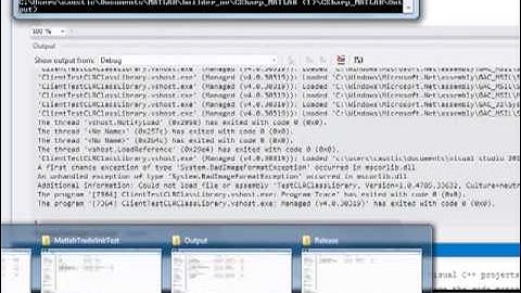 Demo of Visual C++ CLR DLL with Microsoft  .Net C sharp client