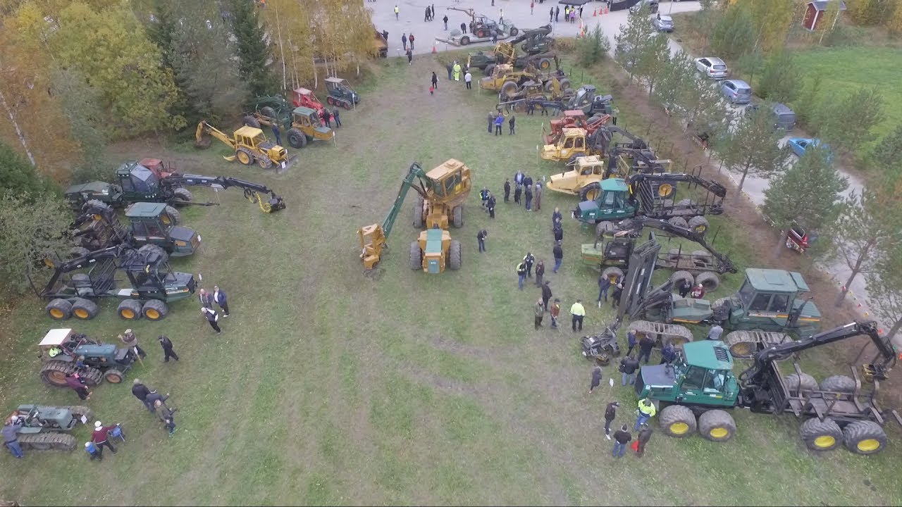 ÖSA Nostalgi 2017 - Veteranträff för gamla skogsmaskiner