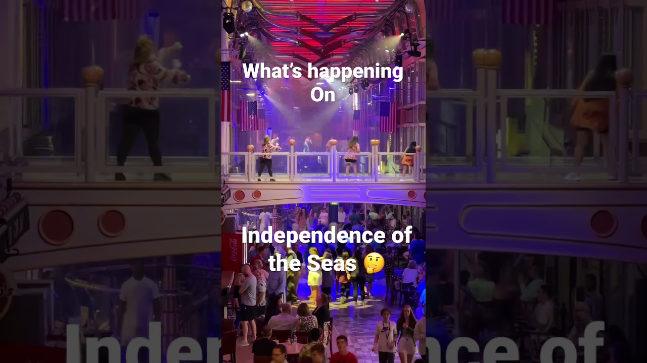 Royal Caribbean Independence of the Seas? Dance Party!