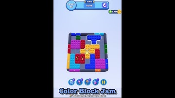 【Color Block Jam】Level 45 gameplay walkthrough #puzzle #walkthrough #asmr #gaming #strategy