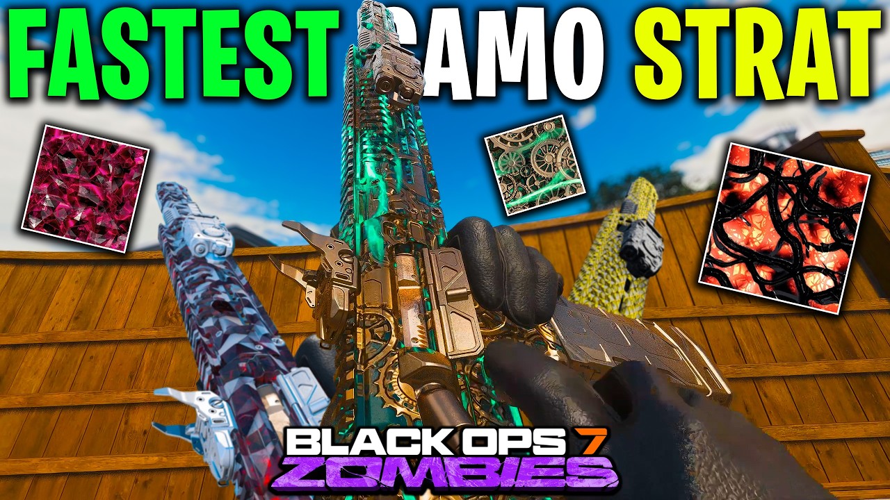 The FASTEST CAMO Strategy In BO7 Zombies!