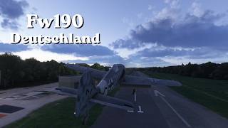Fw190 über Deutschland ✈️ | Von Weiden nach Nittenau