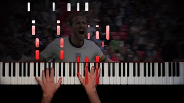 Three Lions (Football's Coming Home) - Piano Cover + Sheet Music