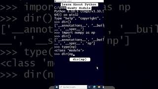 Famous Learn About Python NumPy Module Profile