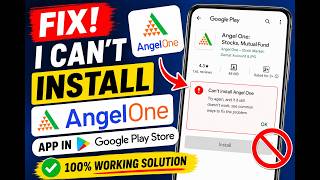 Fix I can't Install or Unable to Install Angel One App in Play Store screenshot 4