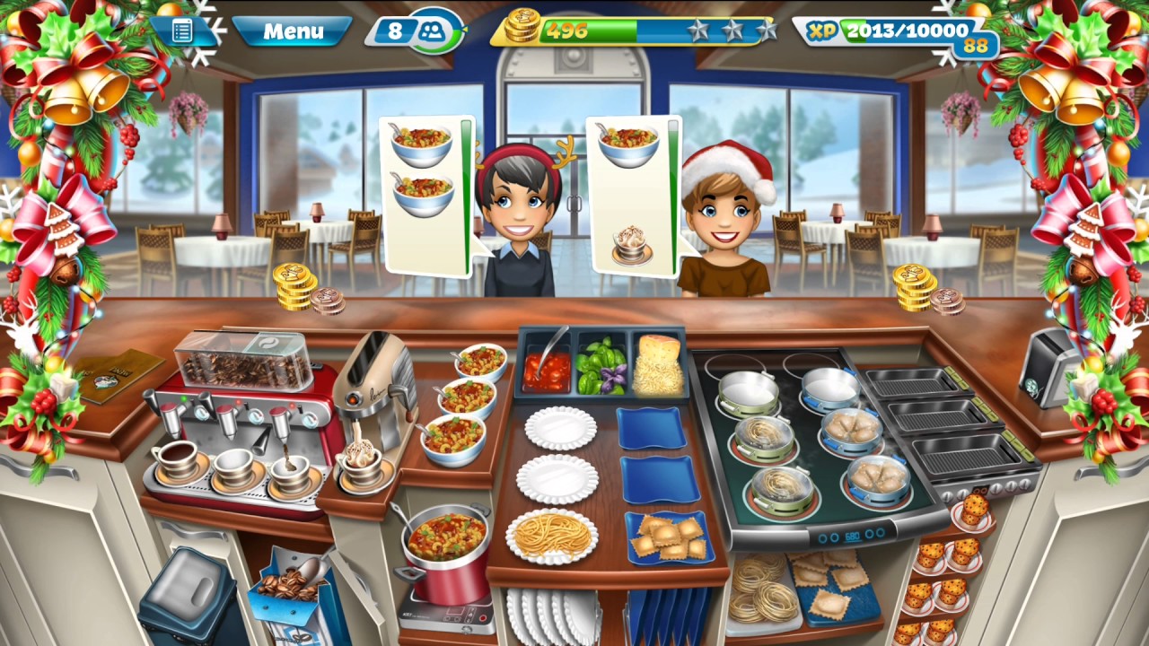 NEW!!! Cooking Fever Italian BUFFET Level 24/ Кухонная Лихорадка