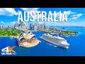 Australia 4K Drone Footage | Sydney Harbour, Great Barrier Reef &amp; Uluru, Scenic Wonders