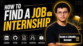 How to Find a Job/Internship #1 | Create a LinkedIn Account That Gets Noticed