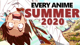 Every Anime You Should Be Watching from Summer 2020