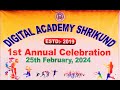 1st annual celebration 2024 of digital academy shrikund  part 1