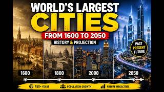 The Evolution of Mega Cities | 1600–2050 Animation