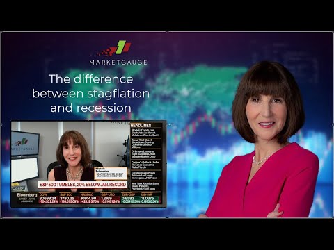 The difference between stagflation and recession - YouTube