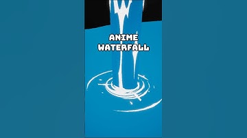 How Game Developers create an Anime Waterfall in Unreal Engine #vfx #gamedev #gaming