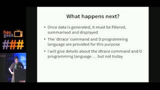 DTrace: Live tracing for Unix systems