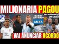 CORINTHIANS - VAI ANUNCIAR! BOLADA P/ ARENA | PATROCÍNIO FORA | MEDALHÕES SAINDO | CARILLE E+