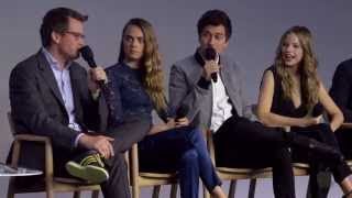 Paper Towns Cast Interview with Cara Delevingne, Nat Wolff, Halston Sage