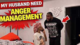 SIGNING MY HUSBAND UP FOR "ANGER MANAGEMENT"  TO SEE HIS REACTION