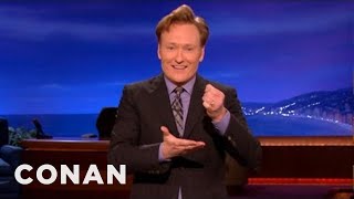 CONAN Monologue 08/01/12 | CONAN on TBS