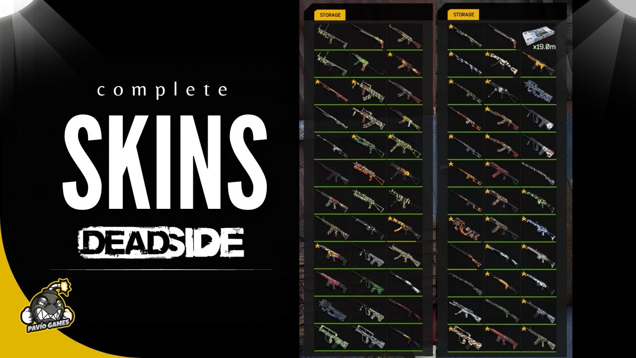 DEADSIDE WEAPONS SKINS YouTube