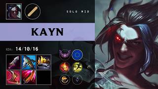 Kayn Mid vs Katarina - EUW Master Patch 26.11