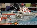 LARGE RC SCALE MODEL SHIP COLLECTION ON THE POOL / Intermodellbau Dortmund 2016