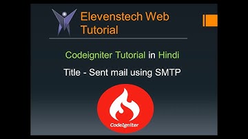 Sent mail using SMTP in Codeigniter