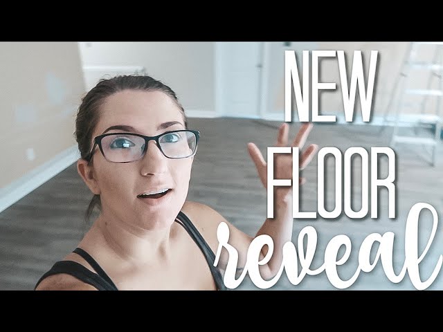 Living room floors before & After. Full tour coming soon to my   Channel.LINK IN BIO.#glamorouspennypincher #newfooors…