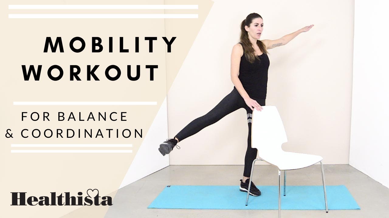 Mobility Workout For Balance And Coordination Low Impact Exercises In Under 7 Minutes YouTube