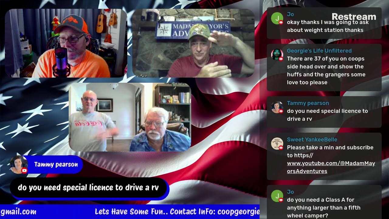 RV Living With @MadamMayorsAdventures & @ForeverHuffsLiving