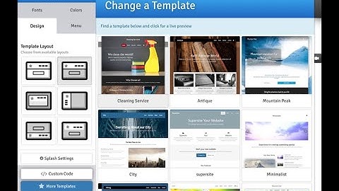 Kopage Video Demo - The Worlds Easiest Online Website Builder