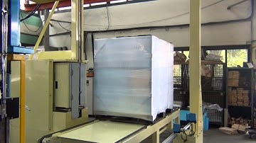 Strapping Machine:Fully Automatic Vertical Pallet Machine A-72AO