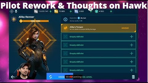 War Robots, Pilot Rework Explained, Thoughts on new robot hawk and some gameplay.